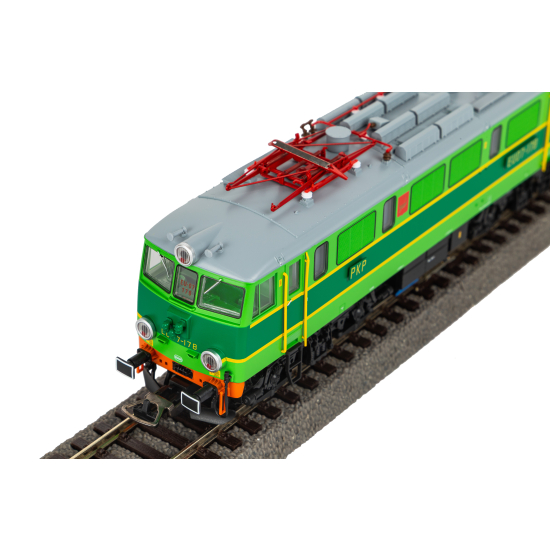 PIKO 96359 – Lokomotywa elektryczna PKP EU07 z dźwiękiem, Epoka V (H0, 1:87, PluX22 Sound)